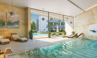 Nuevos apartamentos modernos pasivos en un resort boutique de 5 estrellas en venta en Marbella con impresionantes vistas al mar 29183 