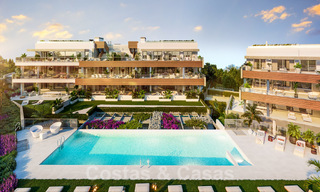 Nuevos apartamentos modernos pasivos en un resort boutique de 5 estrellas en venta en Marbella con impresionantes vistas al mar 51378 