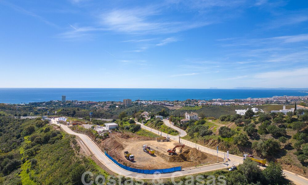 Nuevos apartamentos modernos pasivos en un resort boutique de 5 estrellas en venta en Marbella con impresionantes vistas al mar 51388