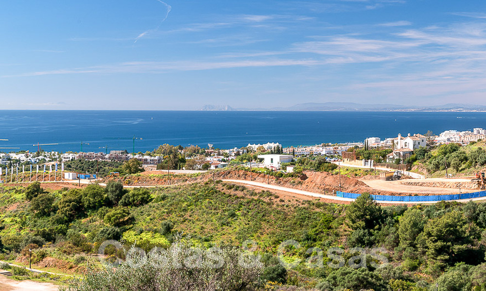 Nuevos apartamentos modernos pasivos en un resort boutique de 5 estrellas en venta en Marbella con impresionantes vistas al mar 51390