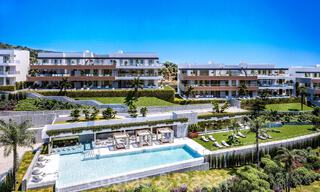 Nuevos apartamentos modernos pasivos en un resort boutique de 5 estrellas en venta en Marbella con impresionantes vistas al mar 51396 