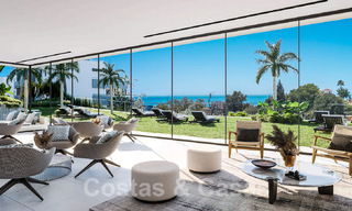 Nuevos apartamentos modernos pasivos en un resort boutique de 5 estrellas en venta en Marbella con impresionantes vistas al mar 51398 