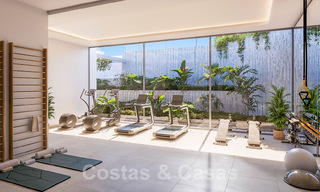 Nuevos apartamentos modernos pasivos en un resort boutique de 5 estrellas en venta en Marbella con impresionantes vistas al mar 51401 
