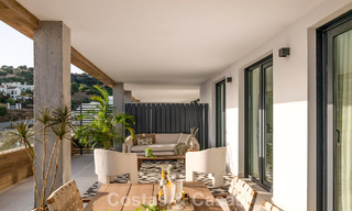 Nuevos apartamentos modernos en un resort boutique de 5 estrellas en venta en Marbella con impresionantes vistas al mar 802785 