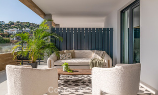 Nuevos apartamentos modernos en un resort boutique de 5 estrellas en venta en Marbella con impresionantes vistas al mar 802786 