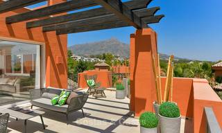 Encantadores apartamentos de estilo andaluz en venta, Valle del Golf, Nueva Andalucia, Marbella 6213 