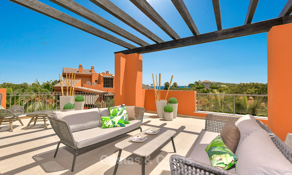 Encantadores apartamentos de estilo andaluz en venta, Valle del Golf, Nueva Andalucia, Marbella 6222