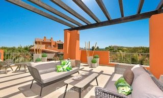 Encantadores apartamentos de estilo andaluz en venta, Valle del Golf, Nueva Andalucia, Marbella 6222 