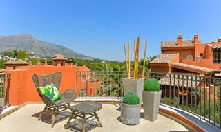 Encantadores apartamentos de estilo andaluz en venta, Valle del Golf, Nueva Andalucia, Marbella 6226 
