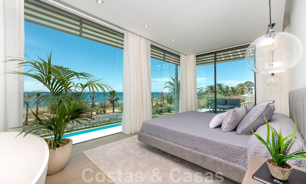 Se vende villa de diseño ultramoderna en primera línea de playa, New Golden Mile, Marbella - Estepona. Precio reducido! 34271