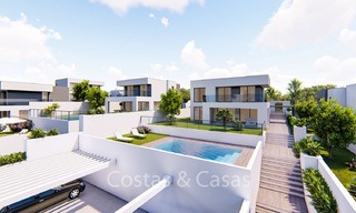 Se venden villas contemporáneas a precios atractivos, a poca distancia de la playa, Manilva, Costa del Sol 6287 