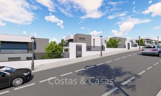 Se venden villas contemporáneas a precios atractivos, a poca distancia de la playa, Manilva, Costa del Sol 6288 