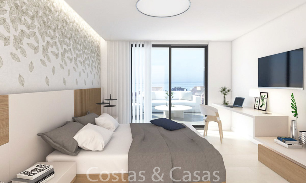 Se venden villas contemporáneas a precios atractivos, a poca distancia de la playa, Manilva, Costa del Sol 6289