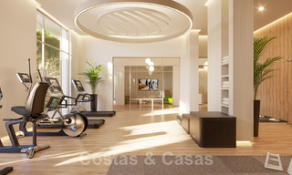 Nuevos, exquisitos y contemporáneos apartamentos de lujo en venta, con extraordinarias vistas al mar, al golf y a la montaña, Benahavis, Marbella 37293 
