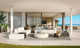 Nuevos, exquisitos y contemporáneos apartamentos de lujo en venta, con extraordinarias vistas al mar, al golf y a la montaña, Benahavis, Marbella 37304 