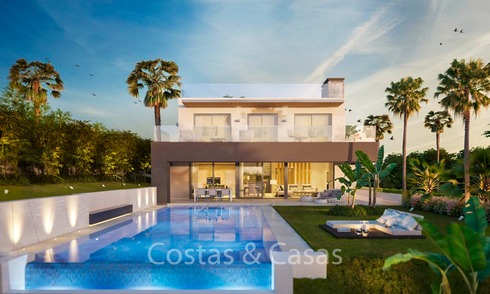 Exclusivas villas de diseño eco-consciente a la venta en el Valle del Golf de Nueva Andalucía - Marbella 6353