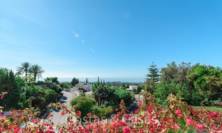 Elegante villa de estilo andaluz en venta, con vistas panorámicas al mar, Marbella Este - Marbella 6385 