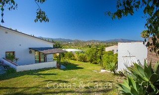Acogedora villa rústica en el campo en venta, con preciosas vistas a la montaña, Estepona Este - Marbella 6407 