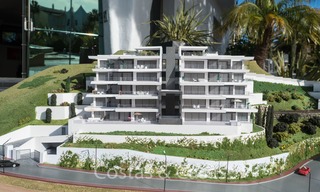 Impresionantes apartamentos de lujo nuevos en venta, con impresionantes vistas al mar y al valle, Benahavis - Marbella 6473 