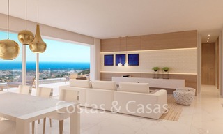 Impresionantes apartamentos de lujo nuevos en venta, con impresionantes vistas al mar y al valle, Benahavis - Marbella 6483 