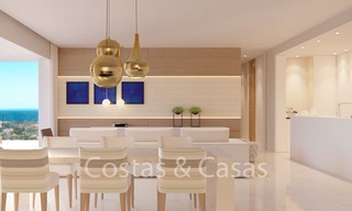 Impresionantes apartamentos de lujo nuevos en venta, con impresionantes vistas al mar y al valle, Benahavis - Marbella 6484 