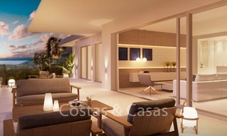 Impresionantes apartamentos de lujo nuevos en venta, con impresionantes vistas al mar y al valle, Benahavis - Marbella 6486 
