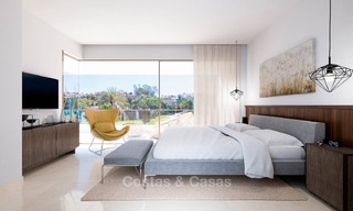 Villas de lujo modernas, ligeras y confortables en venta en un resort de golf de primera clase, New Golden Mile, Marbella. 6660 