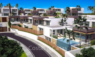 Encantadoras villas de diseño de lujo con vistas al mar, la montaña y el golf en venta, Riviera del Sol, Mijas, Costa del Sol 6491 