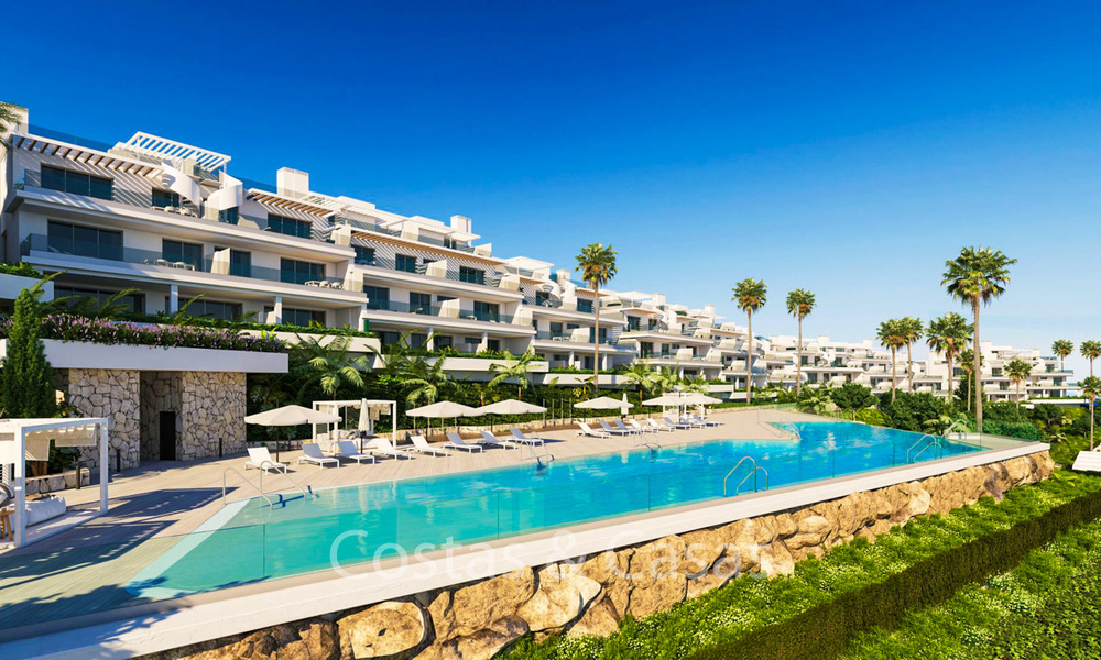 Amplios apartamentos ultramodernos con impresionantes vistas al mar en venta, New Golden Mile, Marbella - Estepona 6533