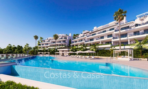 Amplios apartamentos ultramodernos con impresionantes vistas al mar en venta, New Golden Mile, Marbella - Estepona 6534