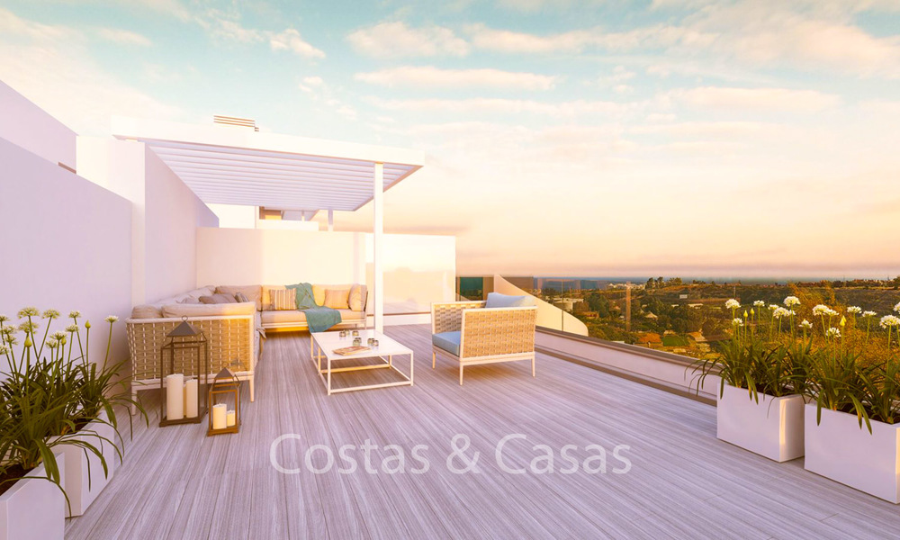 Amplios apartamentos ultramodernos con impresionantes vistas al mar en venta, New Golden Mile, Marbella - Estepona 6535
