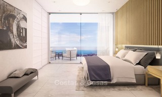 Elegante villa minimalista con vistas al mar en venta, Estepona, Costa del Sol 6529 