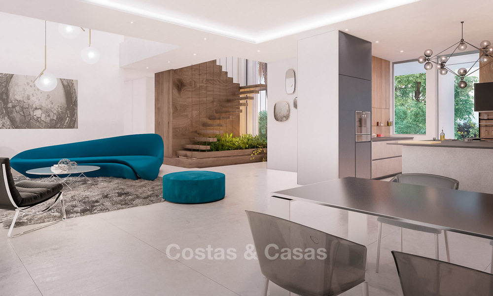 Elegante villa minimalista con vistas al mar en venta, Estepona, Costa del Sol 6532