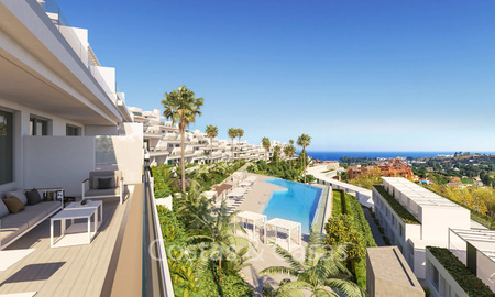 Modernos adosados de vanguardia con impresionantes vistas al mar en venta, New Golden Mile, Marbella - Estepona 6549