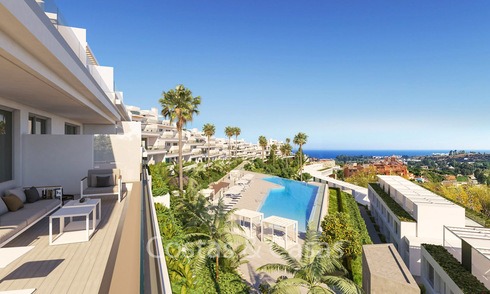 Modernos adosados de vanguardia con impresionantes vistas al mar en venta, New Golden Mile, Marbella - Estepona 6549