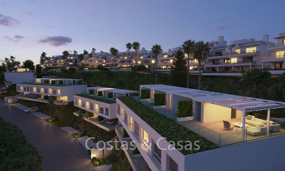 Modernos adosados de vanguardia con impresionantes vistas al mar en venta, New Golden Mile, Marbella - Estepona 6550
