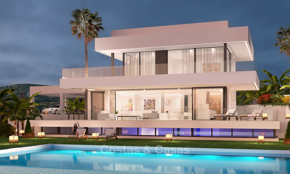 Exquisita villa minimalista con magníficas vistas al mar en venta, Nueva Andalucia - Marbella 6757