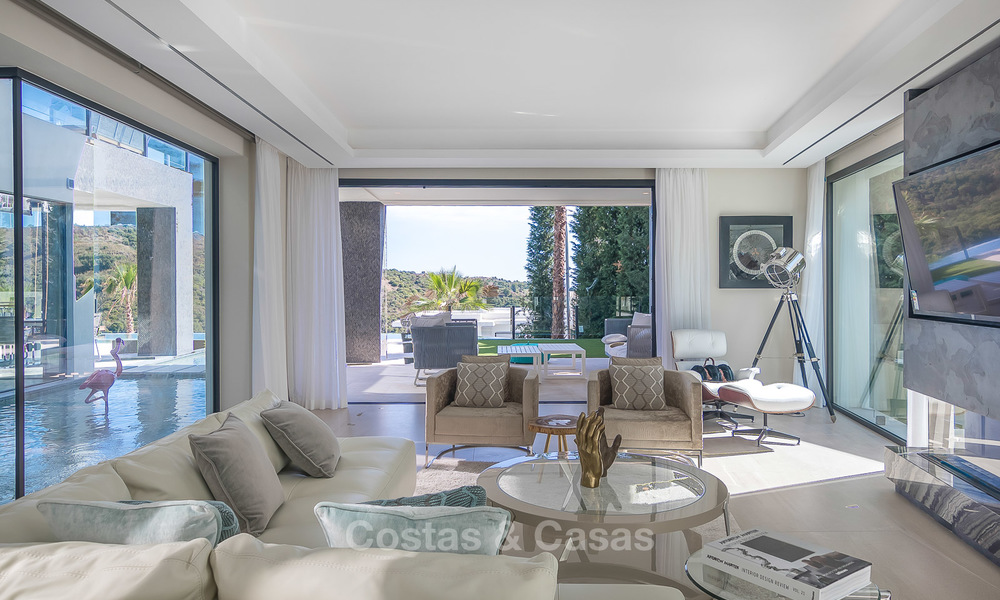 Magnífica villa de diseño de nueva construcción en venta en una exclusiva urbanización, Benahavis - Marbella 6893