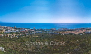 Atractivos apartamentos nuevos con vistas al mar y al golf en venta, a poca distancia de la playa, Manilva - Costa del Sol 7074 