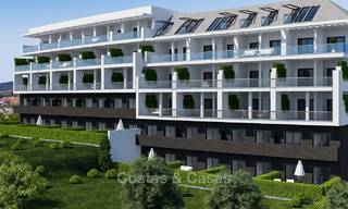 Atractivos apartamentos nuevos con vistas al mar y al golf en venta, a poca distancia de la playa, Manilva - Costa del Sol 7078 