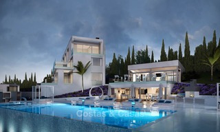 Apartamentos modernos a estrenar con vistas al mar en venta en un lujoso resort boutique de golf - La Cala, Mijas, Costa del Sol 7126 