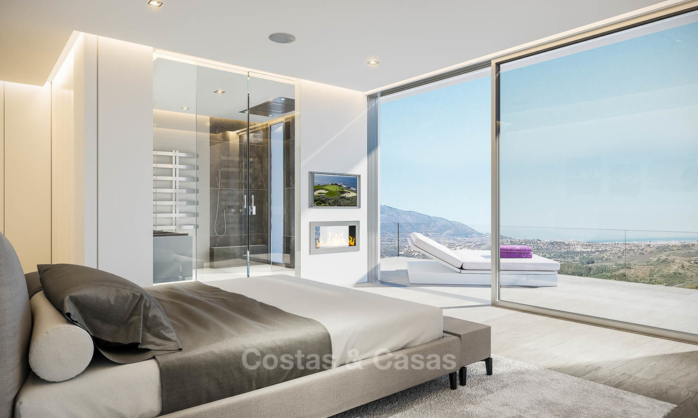 Apartamentos modernos a estrenar con vistas al mar en venta en un lujoso resort boutique de golf - La Cala, Mijas, Costa del Sol 7135