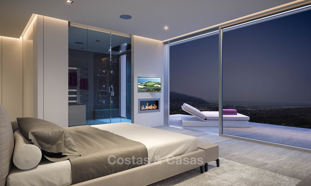Apartamentos modernos a estrenar con vistas al mar en venta en un lujoso resort boutique de golf - La Cala, Mijas, Costa del Sol 7141