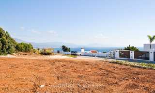 Atractiva villa de lujo de nueva construcción con vistas panorámicas al mar en venta, Manilva, Costa del Sol 7307 