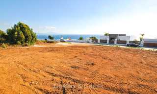 Atractiva villa de lujo de nueva construcción con vistas panorámicas al mar en venta, Manilva, Costa del Sol 7309 