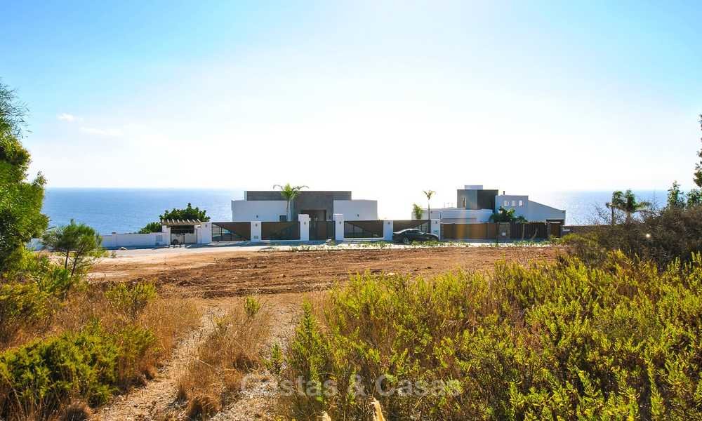 Atractiva villa de lujo de nueva construcción con vistas panorámicas al mar en venta, Manilva, Costa del Sol 7316
