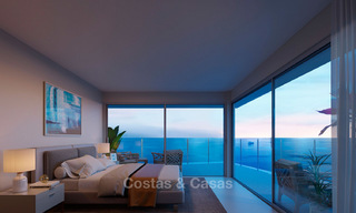 Impresionantes adosados de estilo contemporáneo con vistas al mar en una prestigiosa urbanización en venta, Mijas, Costa del Sol. 7620 