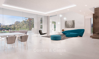 Llamativa nueva villa de lujo contemporánea en venta en Nueva Andalucia´s golf valley, Marbella 7667 