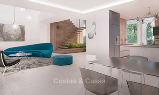 Llamativa nueva villa de lujo contemporánea en venta en Nueva Andalucia´s golf valley, Marbella 7668 
