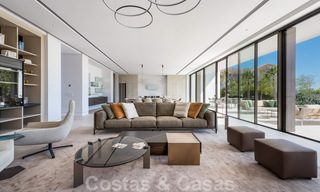 Nuevas villas de lujo contemporáneas con vistas al mar en venta, en una urbanización exclusiva en Benahavis - Marbella 37233 
